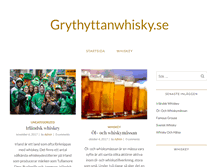 Tablet Screenshot of grythyttanwhisky.se